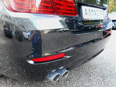 Восстановленный бампер BMW 5